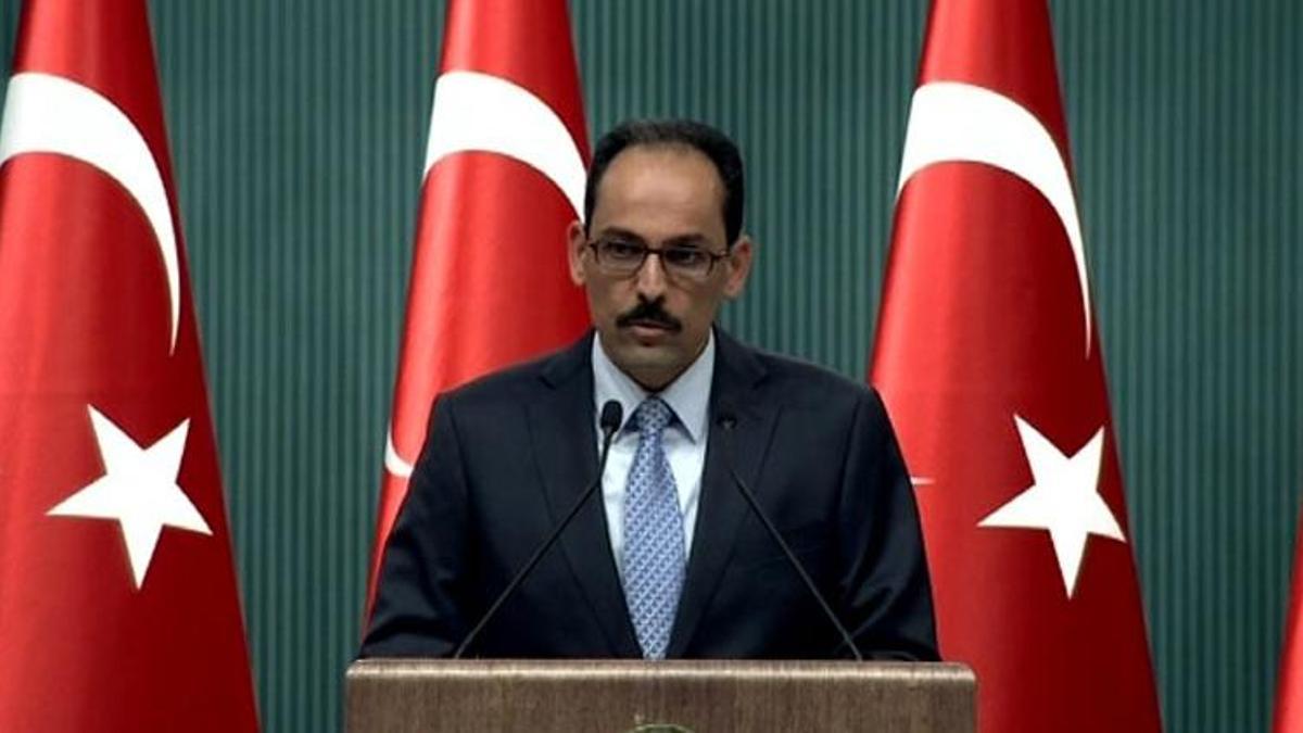 Sözcü Kalın: Türkiye, savaşın sona ermesi için yoğun girişimlerine devam ediyor