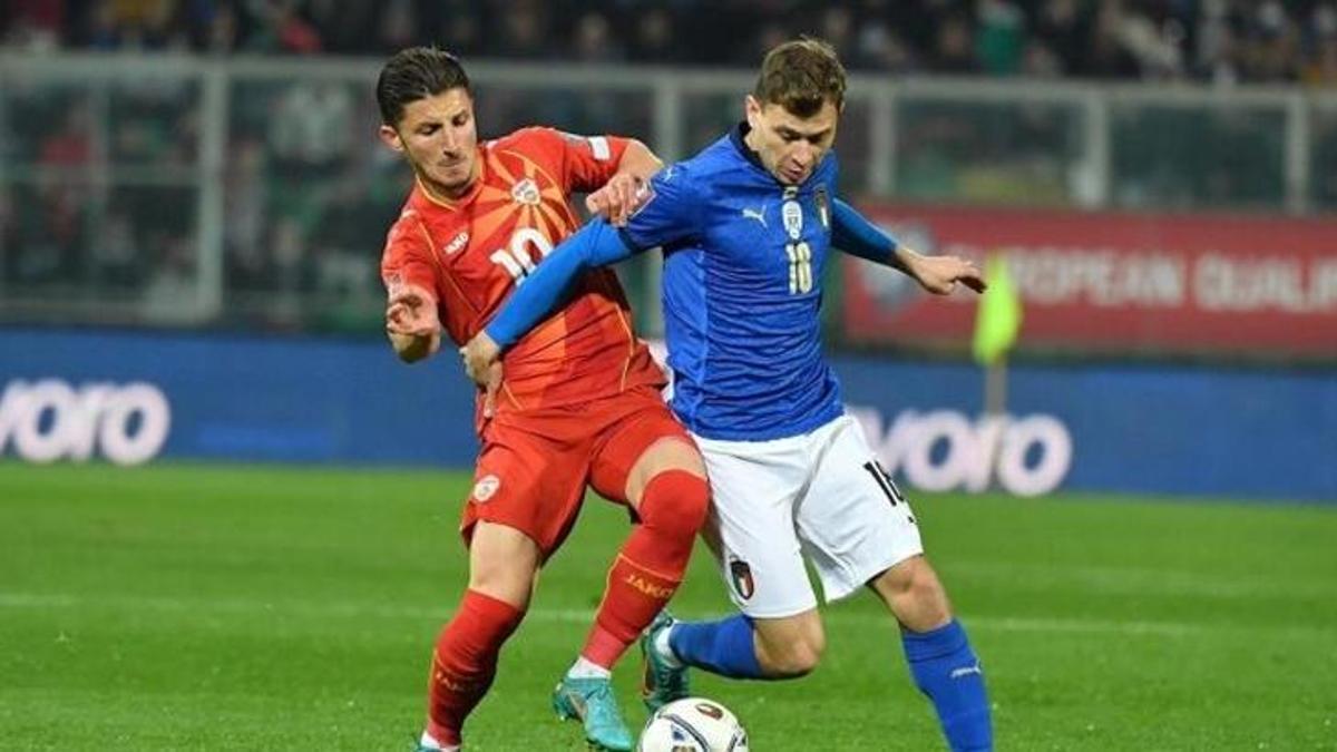 Hem de Eljif Elmas'sız! Kuzey Makedonya İtalya'yı eledi dünya şok geçirdi