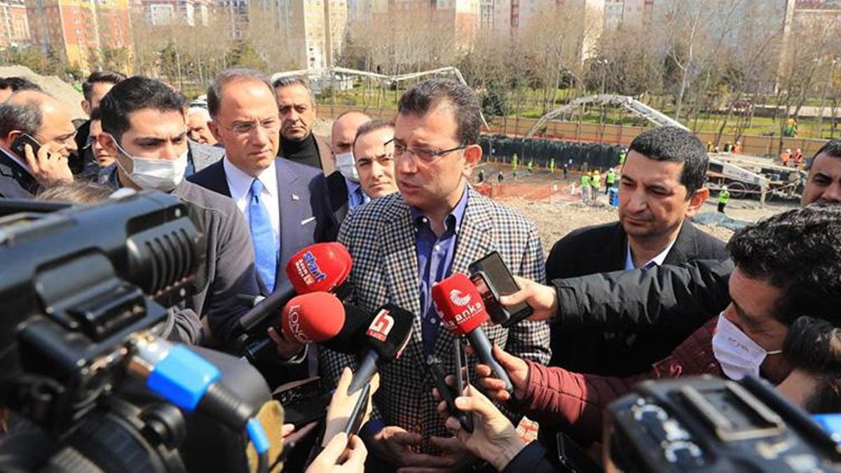 Ekrem İmamoğlu gazetecilerin sorularını yanıtladı