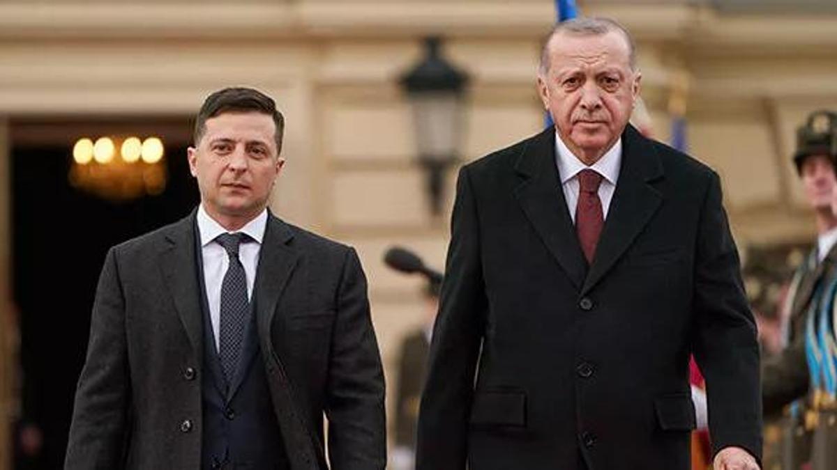 Cumhurbaşkanı Erdoğan Zelenski ile görüştü