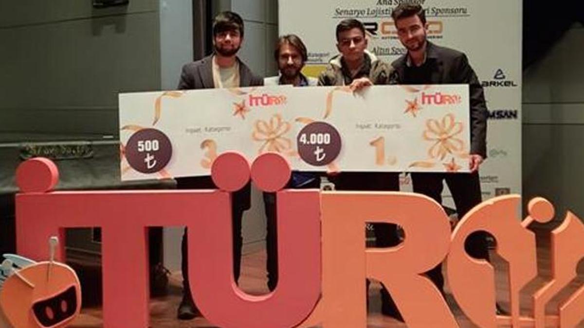 İTÜ Robot Olimpiyatlarından Bağcılara ödül