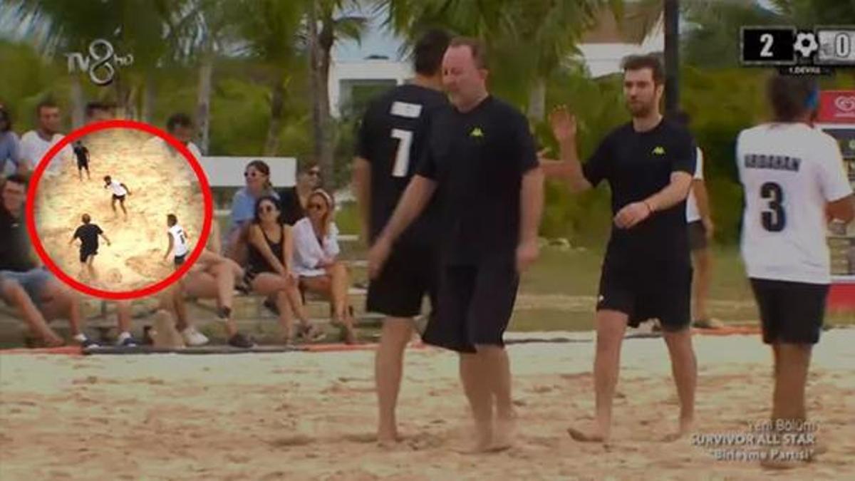 Survivor'a Sergen Yalçın damga vurdu! Acun Ilıcalı'yla şov yaptı! Yok böyle gol...