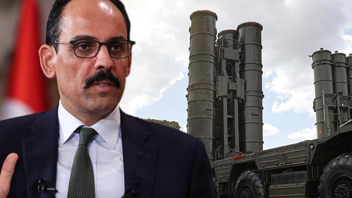 Cumhurbaşkanlığı Sözcüsü Kalın'dan S-400 açıklaması! 'Değişiklik söz konusu değil'