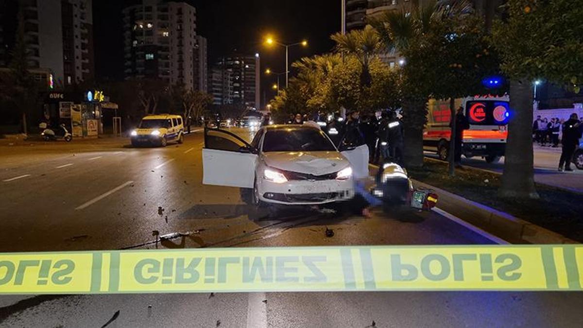 Turunç toplayan 3 kadın, otomobilin çarpması sonucu hayatını kaybetti
