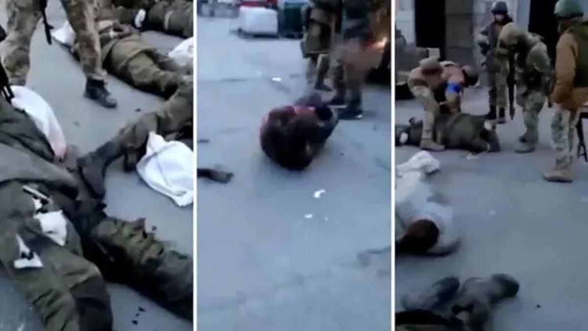 Ukrayna-Rusya savaşından gelen görüntüler dünyayı şoke etti! Ukrayna harekete geçti...