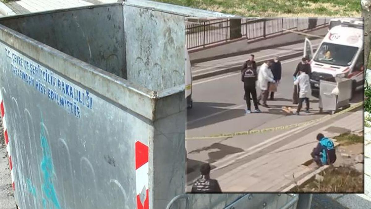 İstanbul'da çöp konteynerinde bebek cesedi bulundu!
