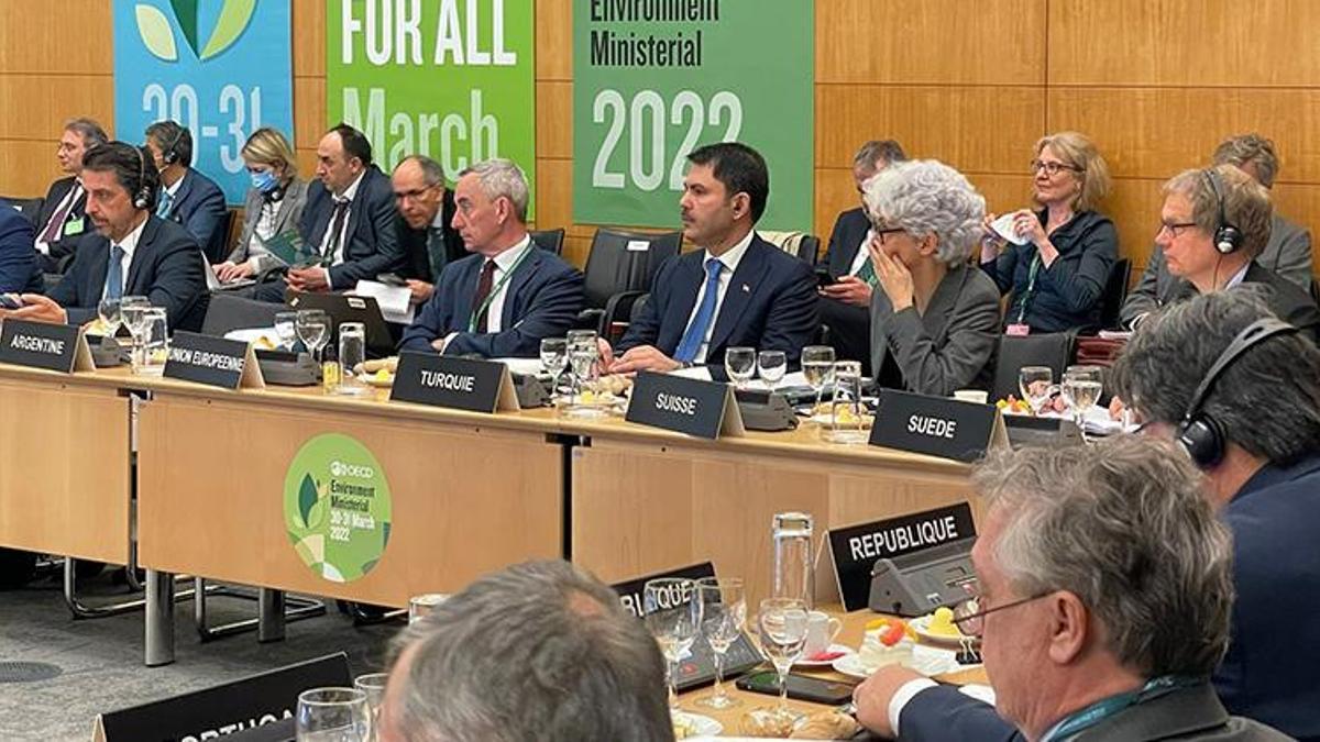 Bakan Kurum, OECD Çevre Bakanları Toplantısı’na katıldı