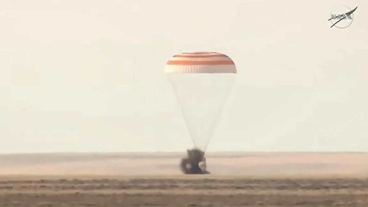 Soyuz MS-19 astronot ve kozmonotları, Dünya’ya döndü! Tarihe geçti