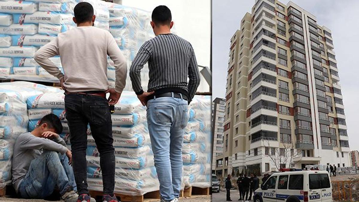 Asansör boşluğunda işçiler tarafından ölü bulundu!