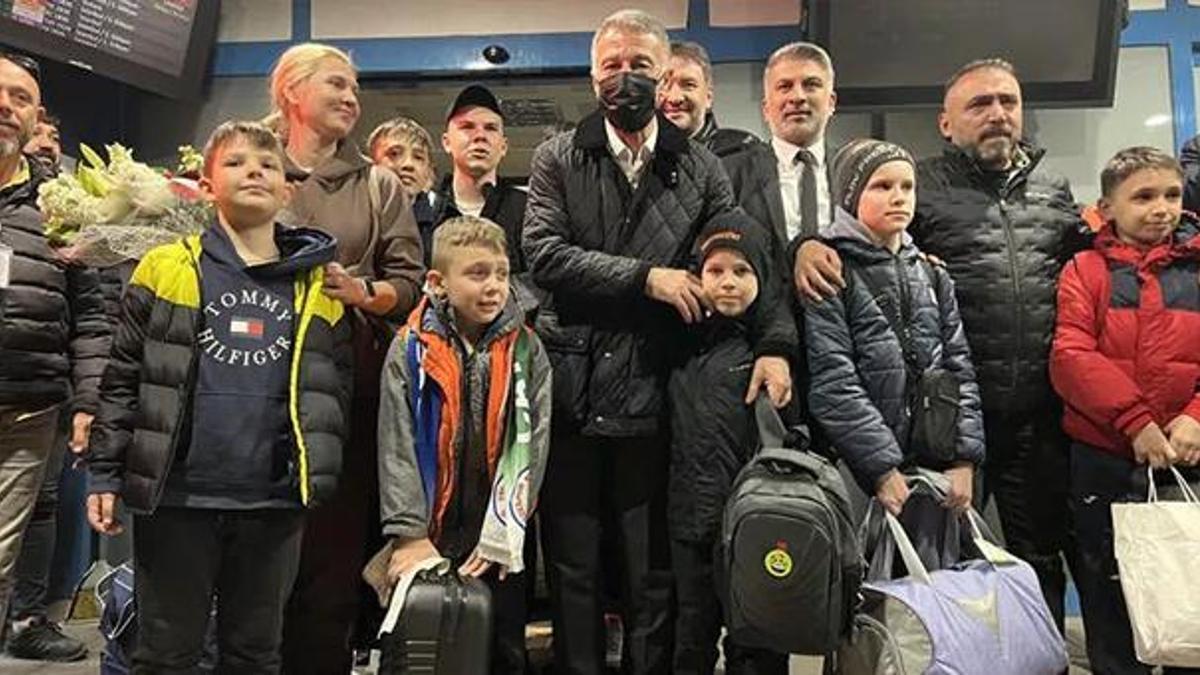 Trabzonspor, Ukraynalı sporculara kucak açtı! Kulüpler Birliği'nden anlamlı organizasyon
