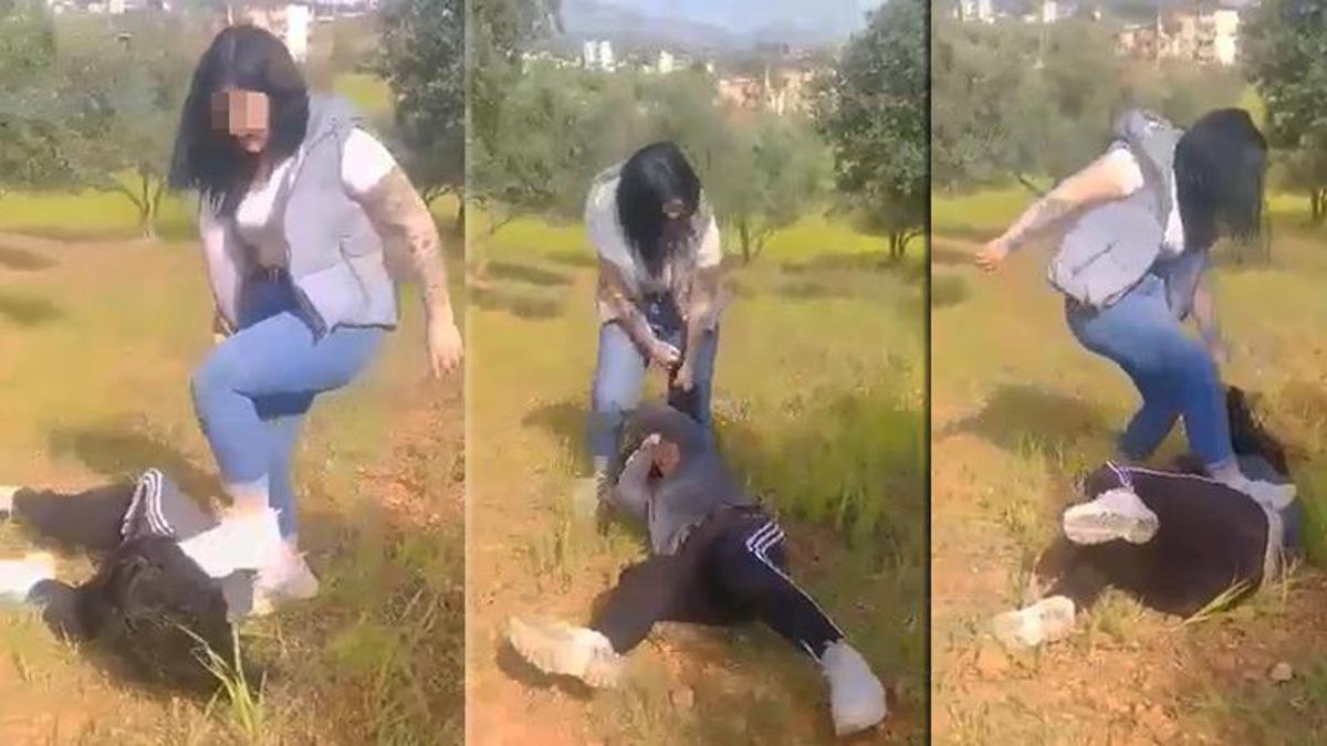 Erkek arkadaşıyla görüşen genç kıza dehşeti yaşattı!