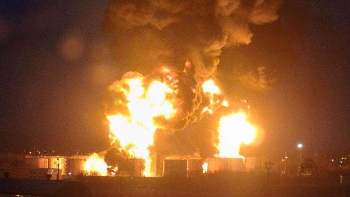 Rusya: Ukrayna ordusu Belgorod kentindeki petrol deposunu vurdu