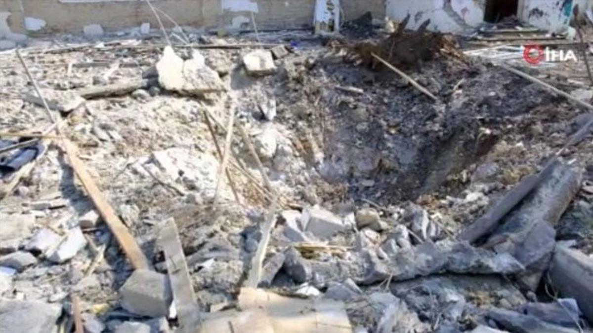 Rus saldırısı sonrası Mikolayiv’de hastanedeki yıkım görüntülendi