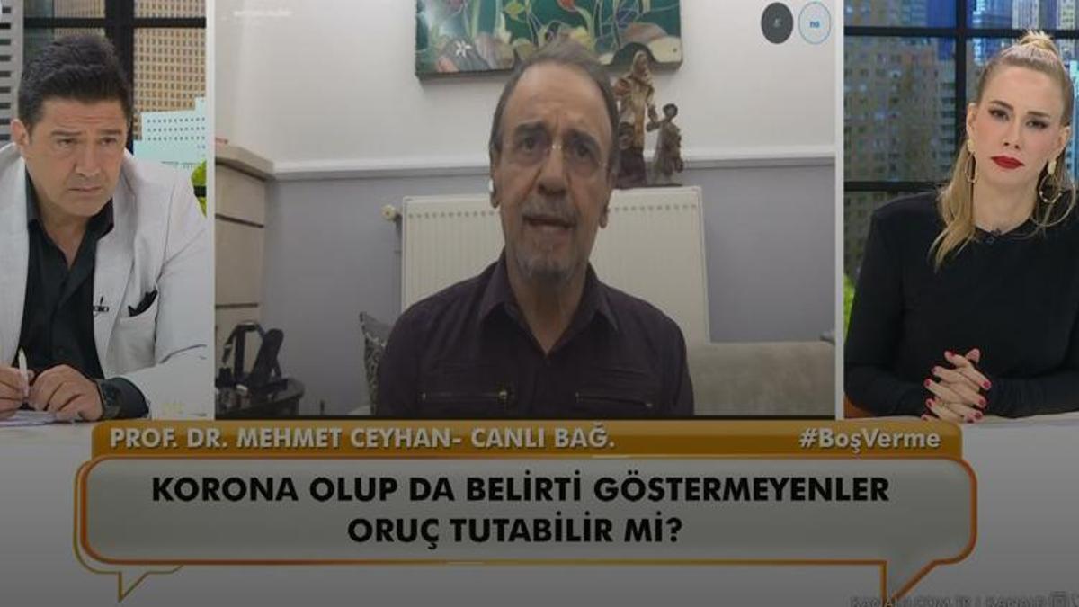 Koronavirüs atlatanlara oruç tavsiyeleri! Mehmet Ceyhan açıkladı: Yüzde 90...