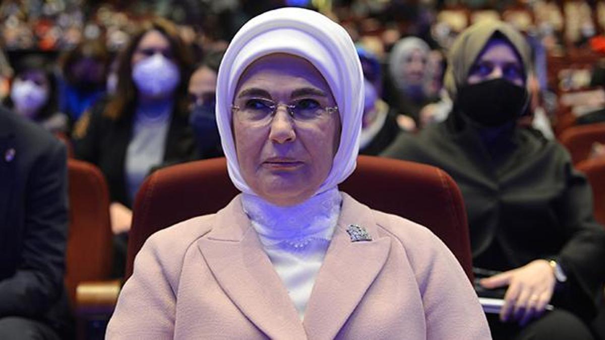 Emine Erdoğan'dan şehitler için taziye mesajı