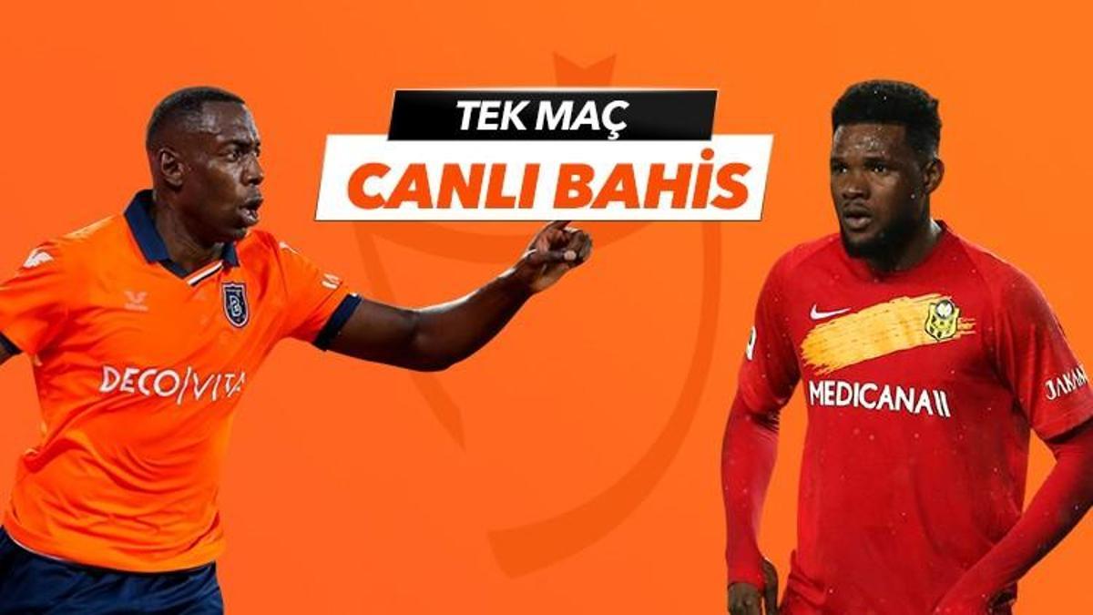 Başakşehir - Yeni Malatyaspor maçı Tek Maç ve Canlı Bahis seçenekleriyle Misli.com’da