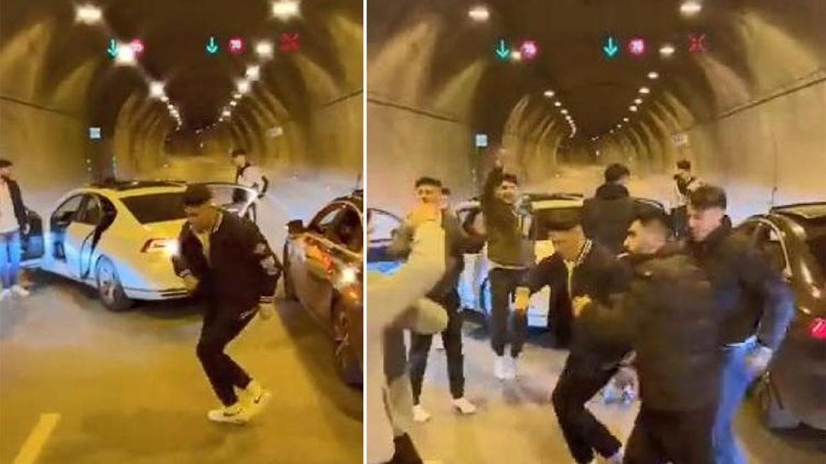Tüneli kapatarak yüksek sesli müzik dinleyenlere ceza