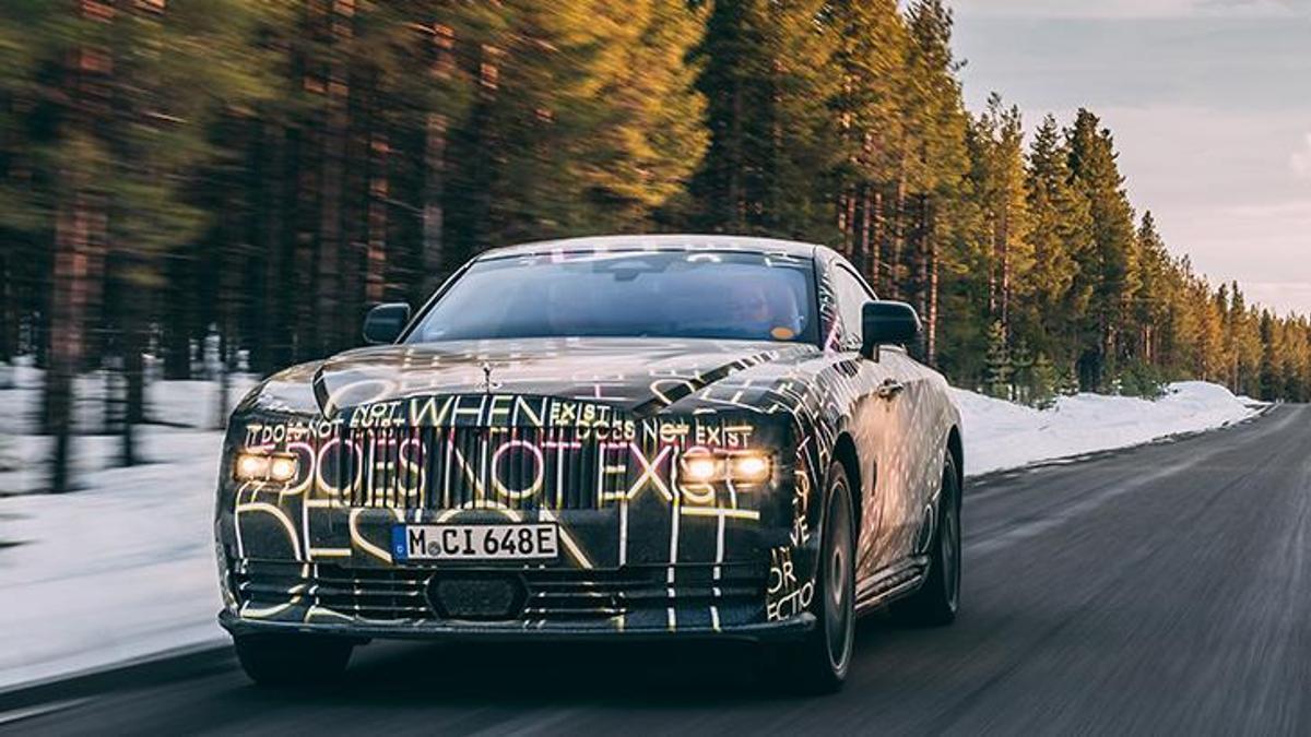 Elektrikli Rolls-Royce’un testleri başladı!