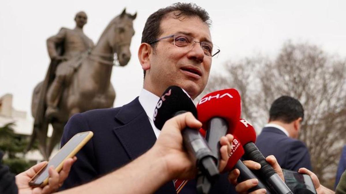 İBB Başkanı İmamoğlu cumhurbaşkanı adayını açıkladı!