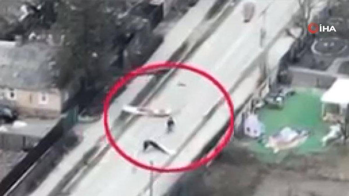 Rus ordusunun Bucha’da bir sivili vurma anı ortaya çıktı