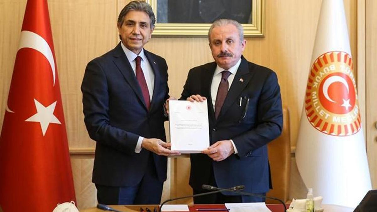 Müsilaj Komisyonu raporu, TBMM Başkanı Şentop'a sunuldu