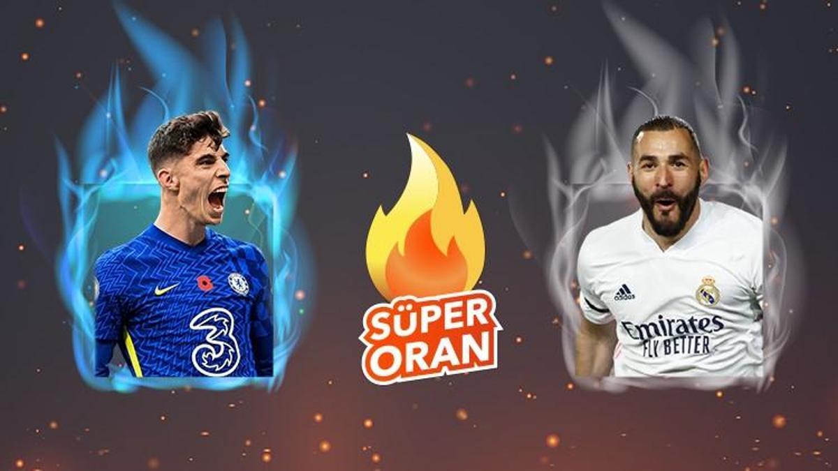 Chelsea - Real Madrid maçı Tek Maç ve Canlı Bahis seçenekleriyle Misli.com’da