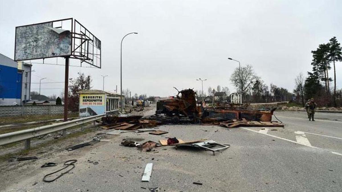 İrpin ve Bucha sokakları patlamamış mühimmatlarla dolu