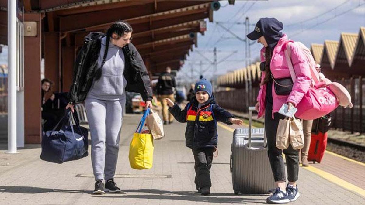 Polonya’ya 2,5 milyondan fazla Ukraynalı sığınmacı geldi