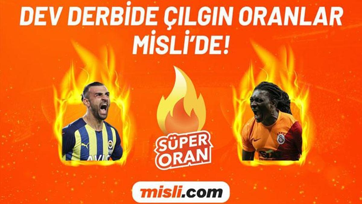 Dev Derbide ÇILGIN ORANLAR misli.com’da!