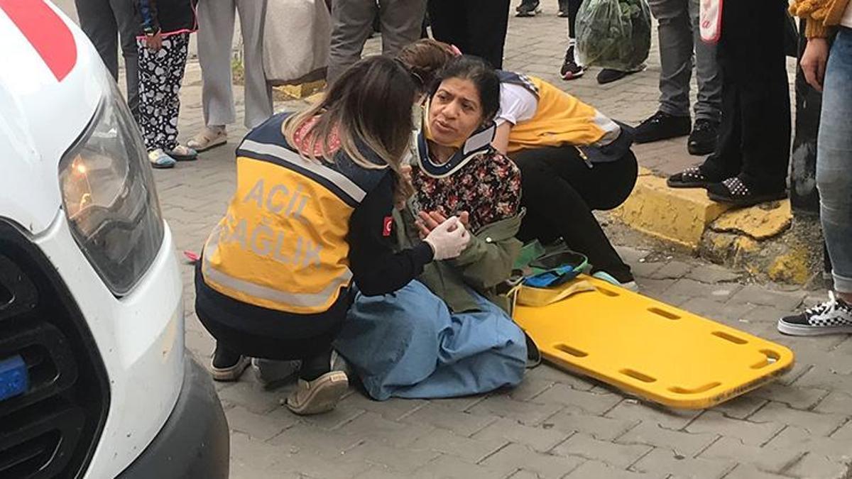 Kadına önce çarptı, sonra üstüne 50 TL para attı!