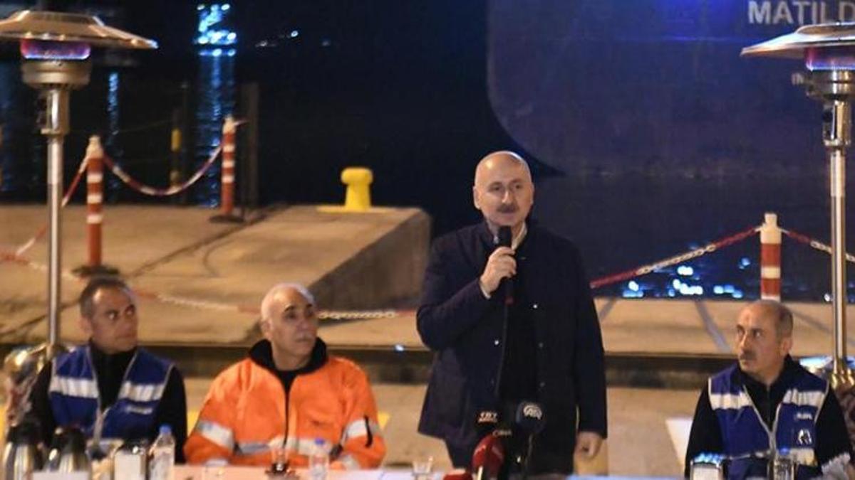 Ulaştırma ve Alt yapı Bakanı Adil Karaismailoğlu: Bu yılki hedefimiz 250 milyar ton