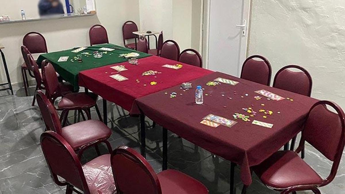 Depoya 'kumar' baskını: 18 kişiye 32 bin lira ceza