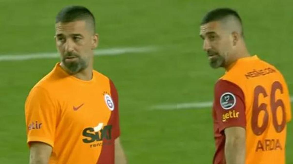 Arda Turan, Fenerbahçe-Galatasaray derbisine damga vurdu! Görenler şaşırdı: Bu ne hal Arda?