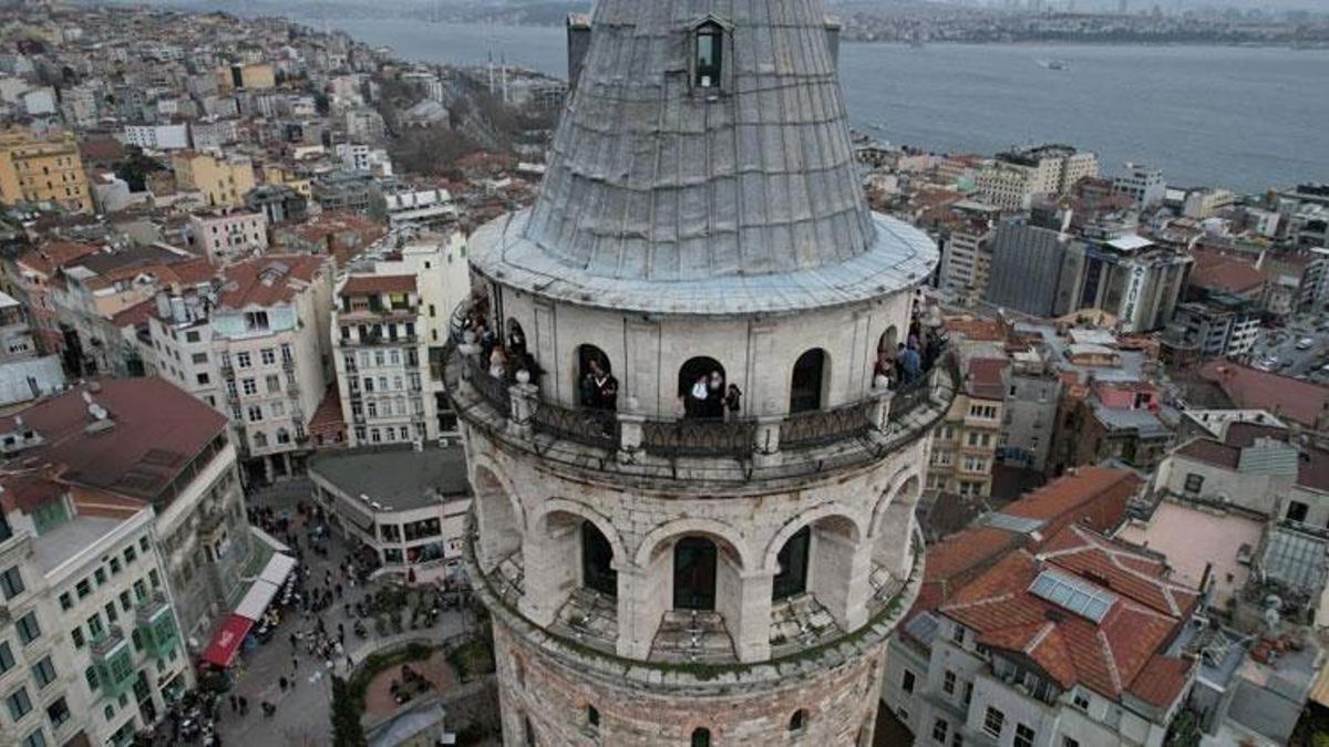 Galata Kulesi’nin bu yılki ziyaretçi hedefi 1,5 milyon