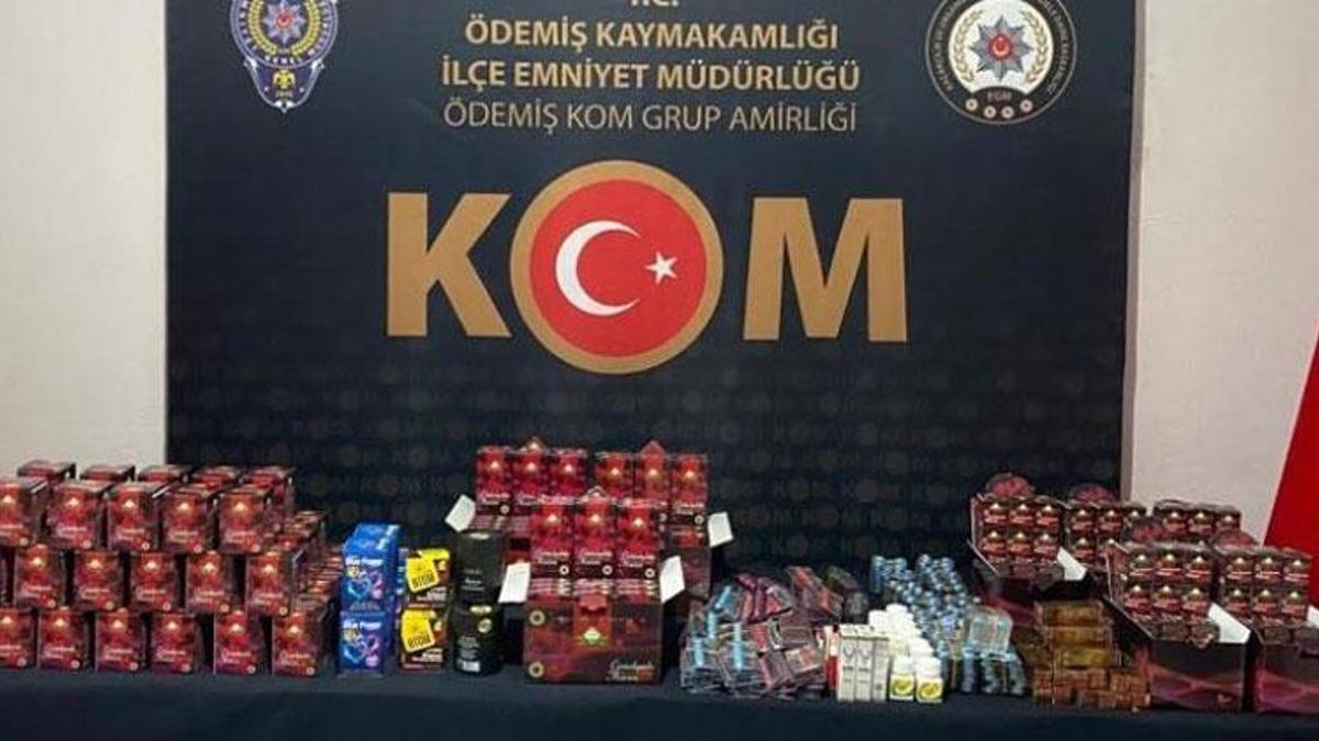 İzmir’de cinsel içerikli ürün operasyonu!