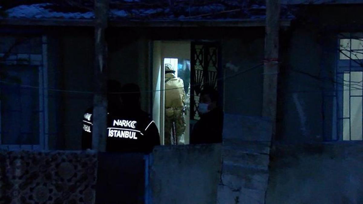 İstanbul'da uyuşturucu tacirlerine yönelik operasyon