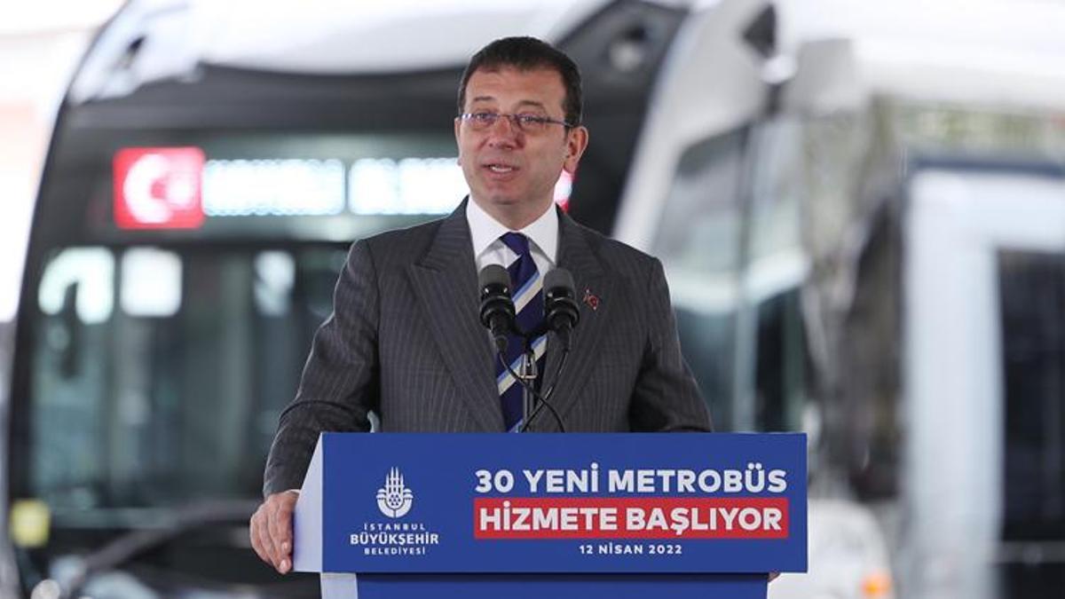 İBB Başkanı İmamoğlu: Gençleşen otobüs filosu ile arızalar azalacak