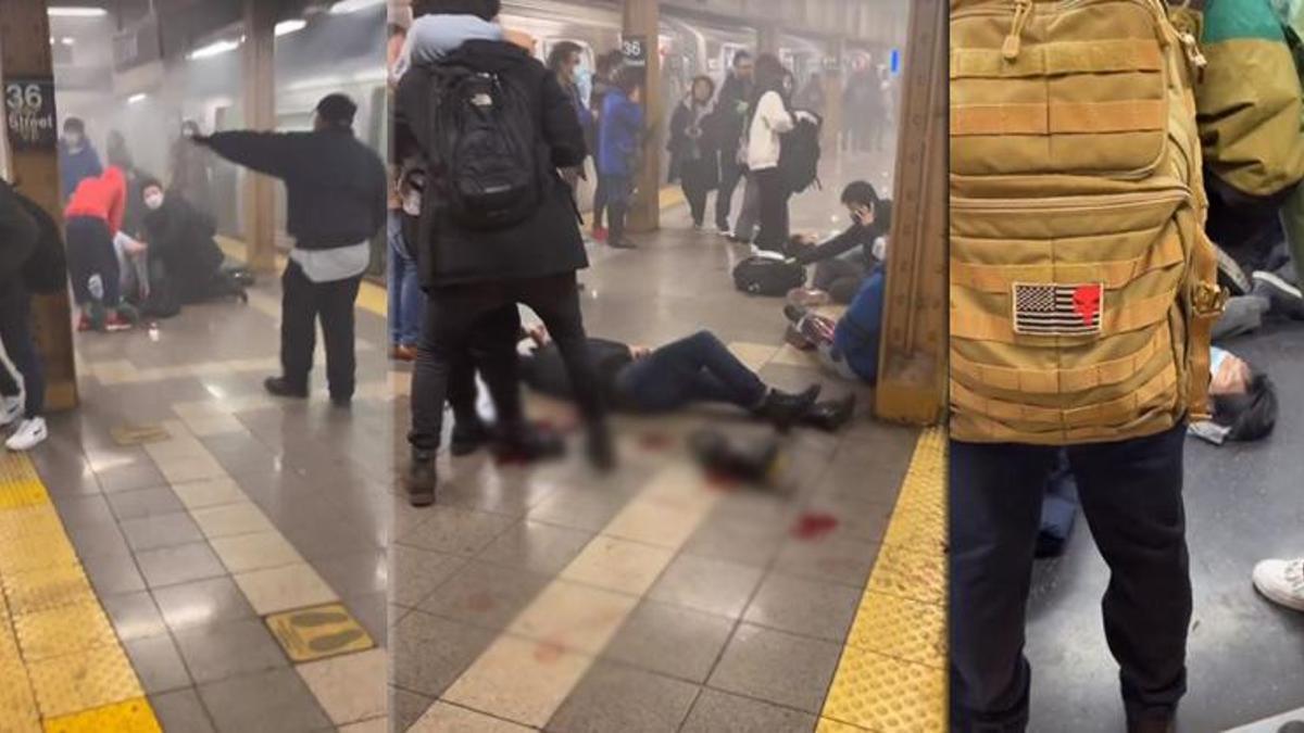 New York metrosunda saldırı! Yaralananların sayısının 16'ya yükseldi