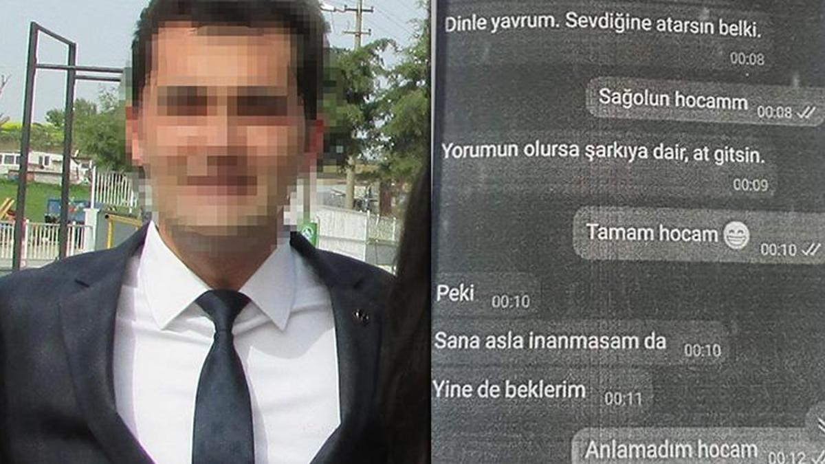 16 yaşındaki öğrencisini mesajla taciz etti! 'Sen istiyor musun kimseye söylemeden yaşamak?'