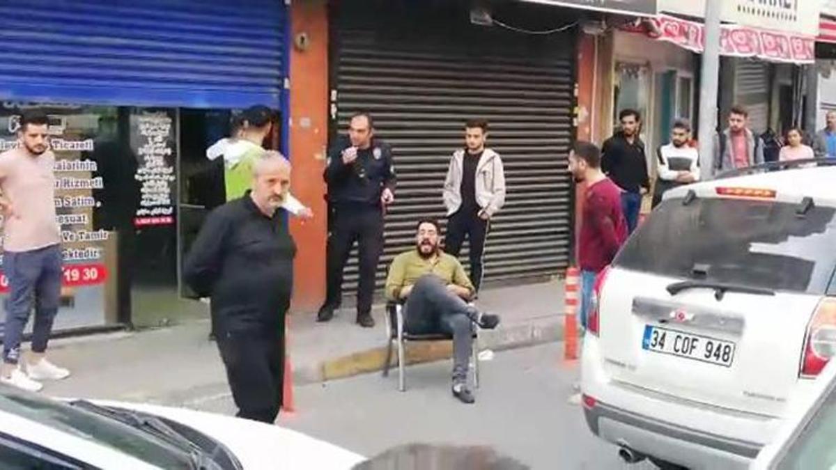 Sokakta sandalyeye oturup tehditler savurmuştu! Flaş gelişme
