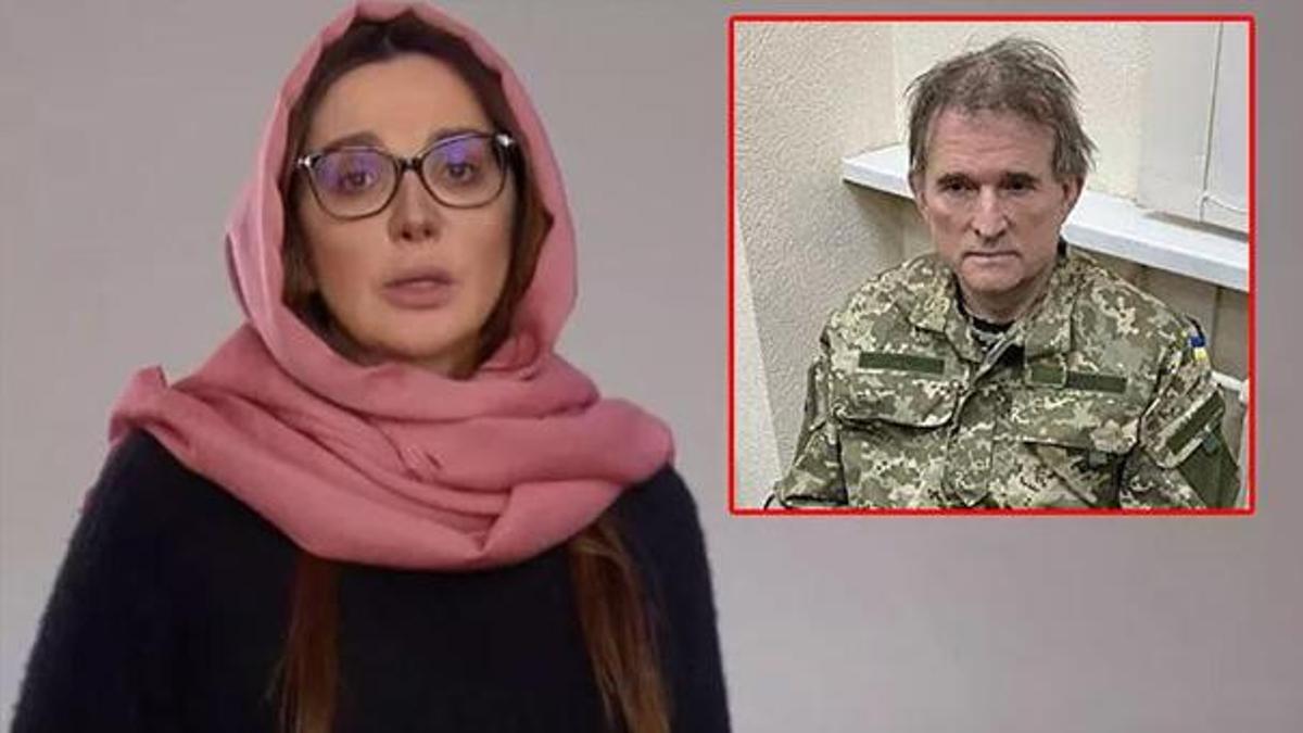 Ukrayna'da tutuklanan muhalif lider Medvedçuk'un eşi Cumhurbaşkanı Erdoğan'dan yardım istedi