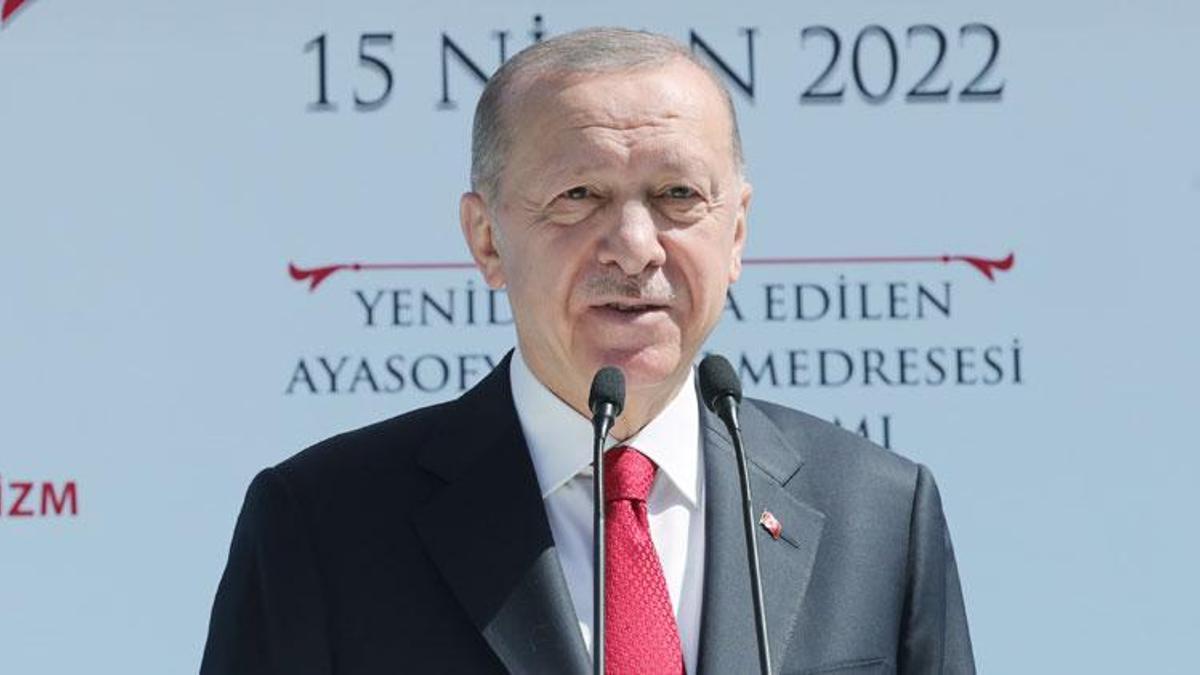 Ayasofya Fatih Medresesi açıldı! Cumhurbaşkanı Erdoğan: Tek parti zihniyetinin bu konuda sabıkası oldukça kabarıktır