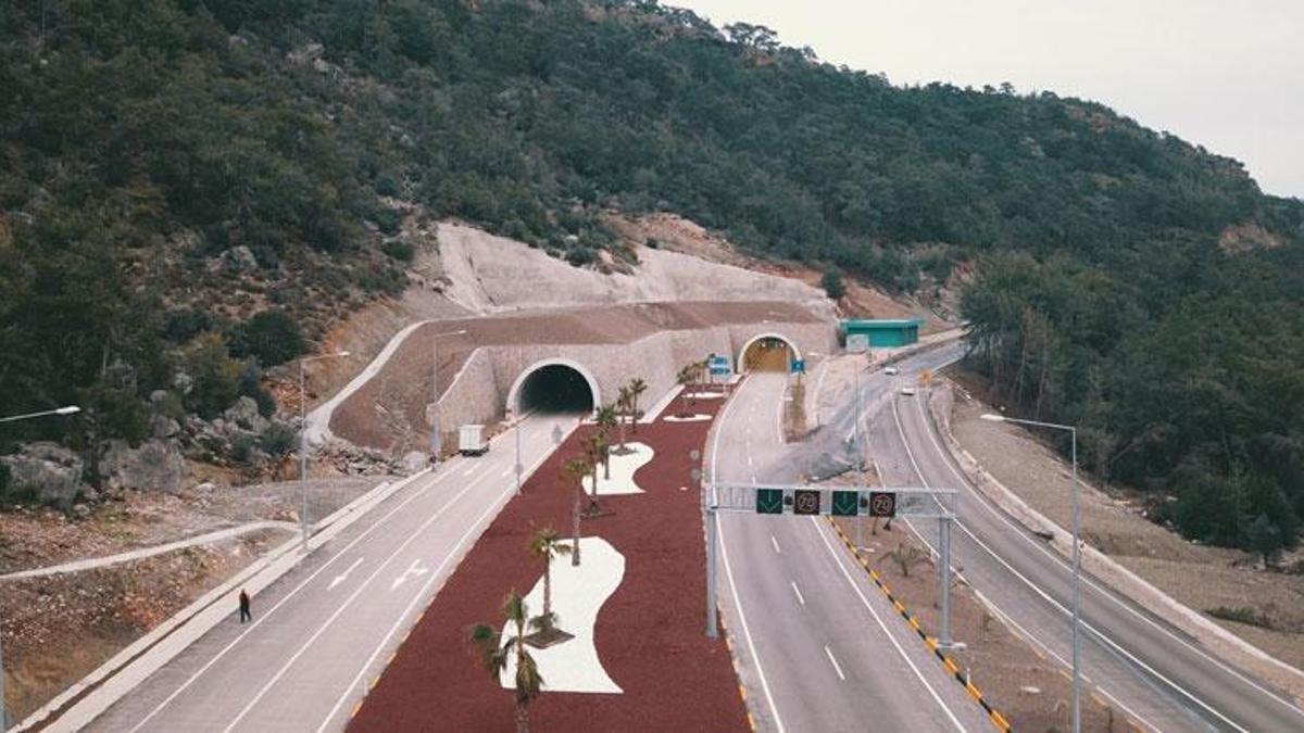 Cumhurbaşkanı Erdoğan açılışını yapacak! Phaselis Tüneli ile seyahat süresi kısalıyor