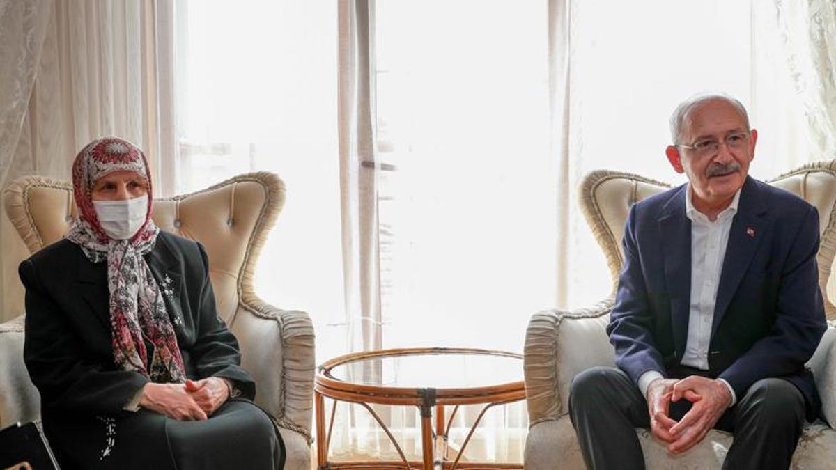 Kılıçdaroğlu, Beyaz ailesine taziye ziyaretinde bulundu