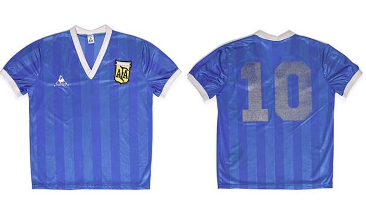 Maradonanın 1986 Dünya Kupasında giydiği 10 numaralı forması müzayedede satılacak