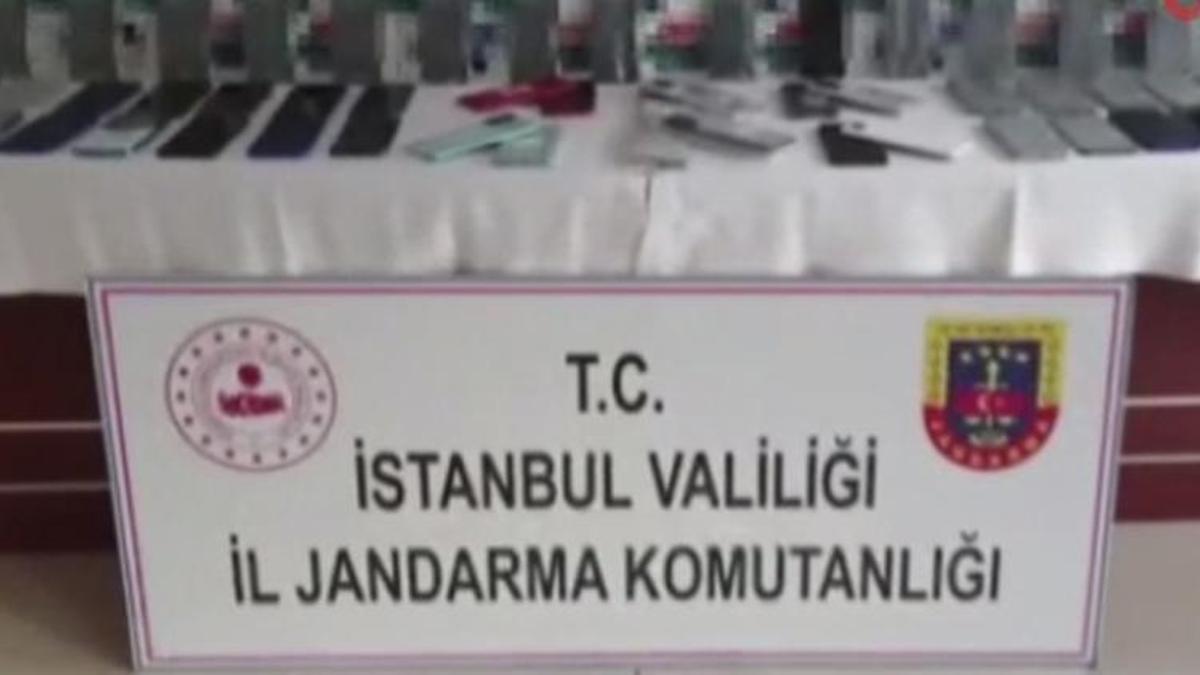 Jandarmadan kaçak cep telefonu operasyonu