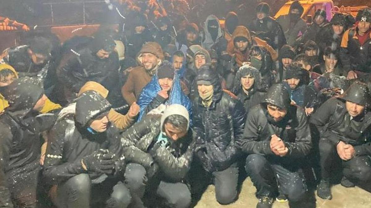 Kırklareli'de 187 kaçak göçmen yakalandı