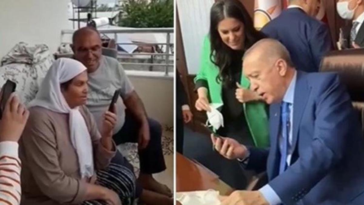 Cumhurbaşkanı Erdoğan, kanser hastası Halime teyzeyle görüştü