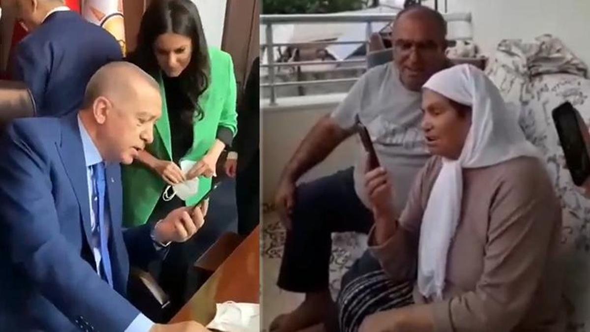 Cumhurbaşkanı Erdoğan, kanser hastasına moral verdi