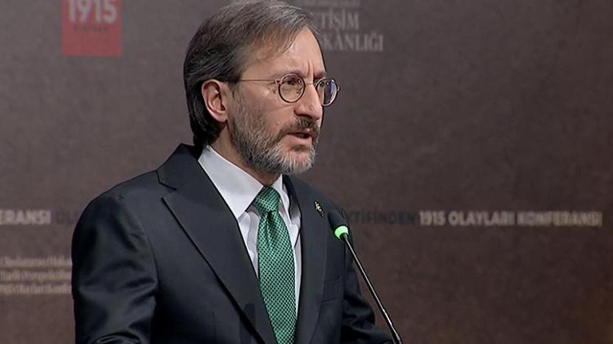 Fahrettin Altun: 1915 olaylarına ilişkin kararlar yok hükmündedir